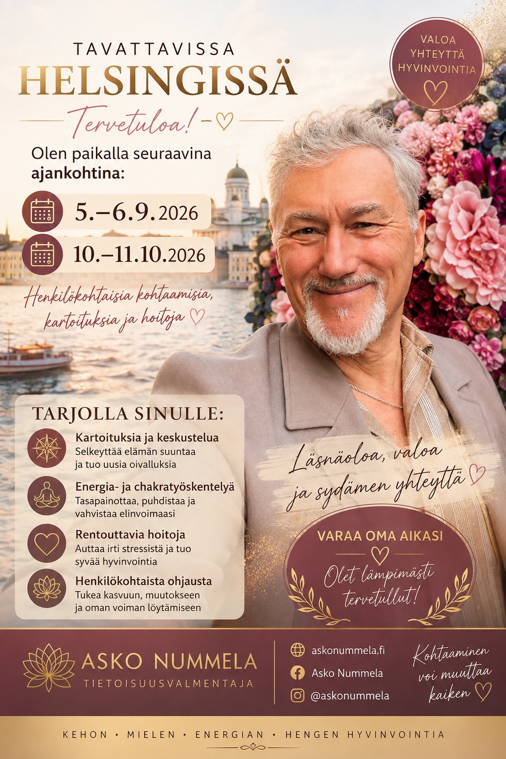 Asko ottaa asiakkaita vastaan Helsingissä - varaa aikasi ajoissa, kiitos!
